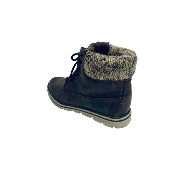 Cliffs by White Mountain Women’s Lace up Hiker Style Bootie Brown Leather Sz 6.5 - Picture 10 of 11